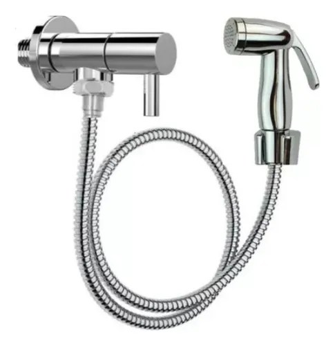 DUCHA HIGIENICA METAL AÇO ESC - CÓD 1343 - METAIS LEÃO